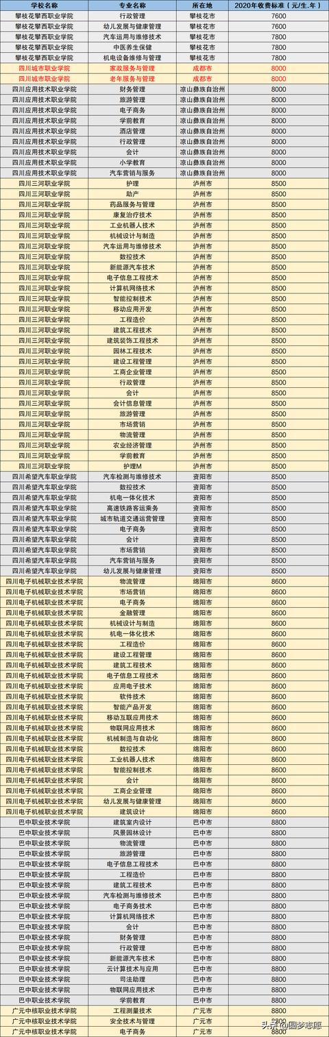 四川民辦?？茖W校(四川民辦?？茖W校排名2019年最新)