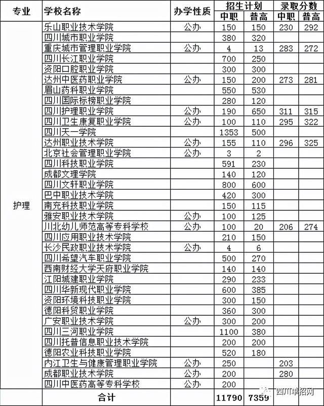 四川護理學(xué)校招生的簡單介紹